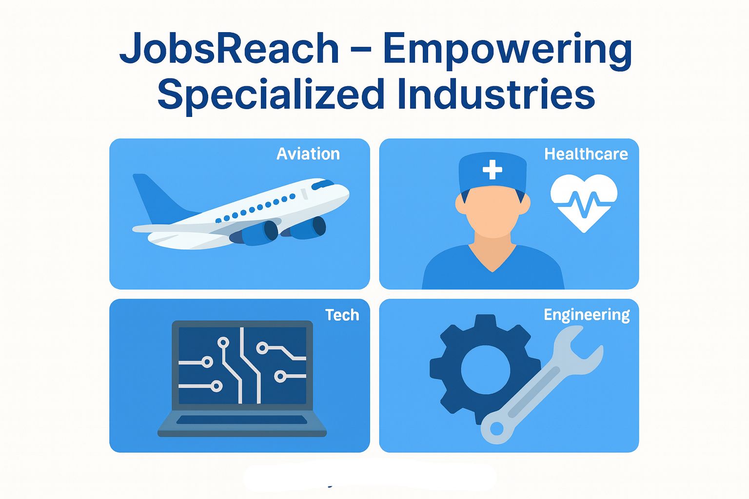 Industry networks in Aviation, Healthcare and Technology