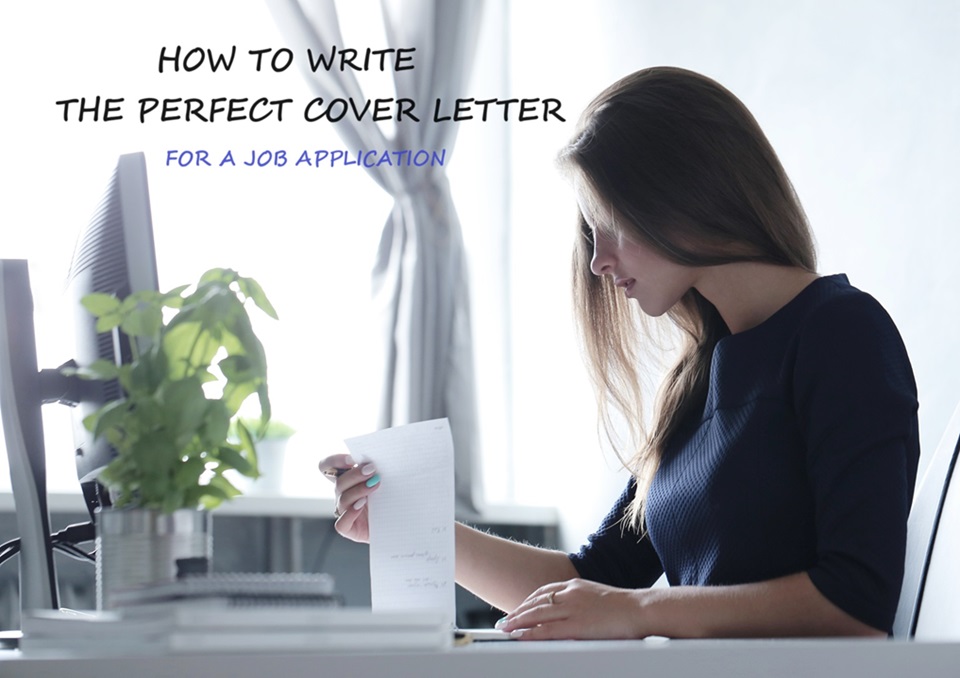video thumbnail describes about how to write the perfect cover letter